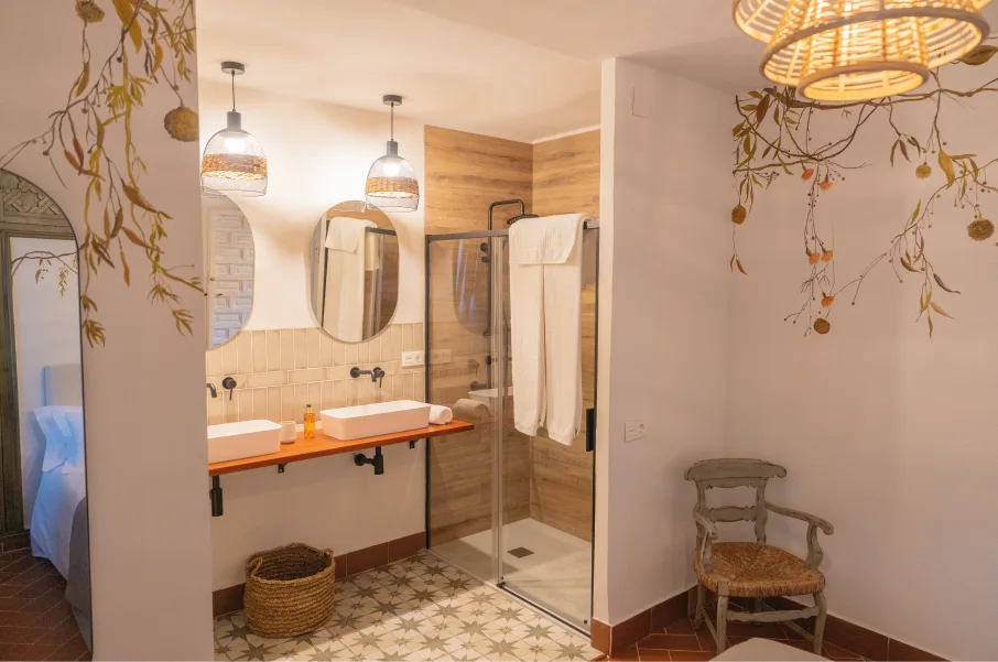 Habitación elegante de Casa Dármola