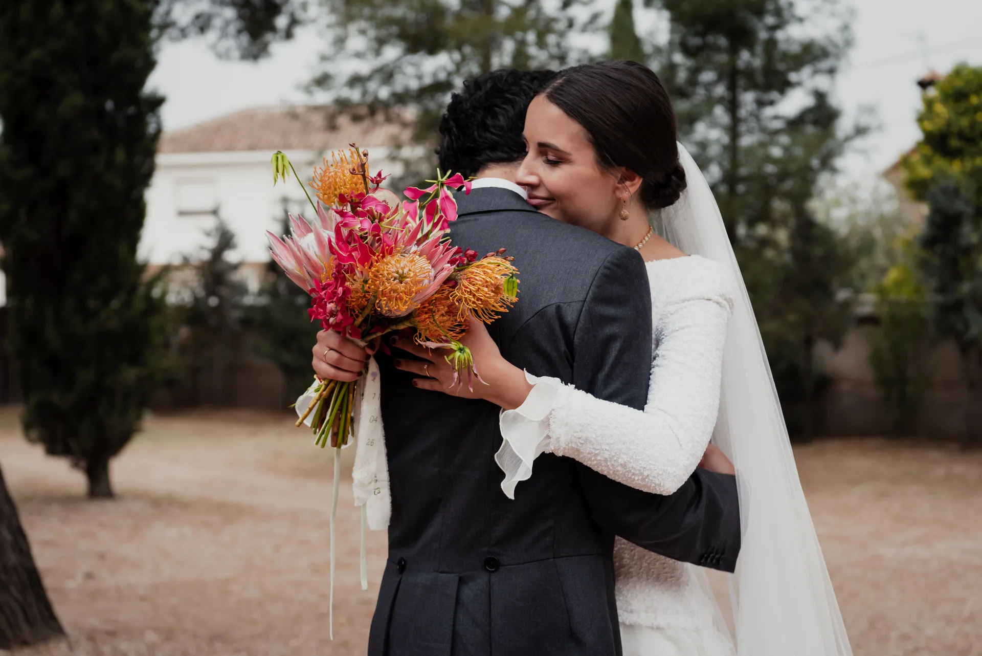 Ceremonia de boda al aire libre en Casa Dármola